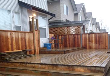 New Deck After Completion